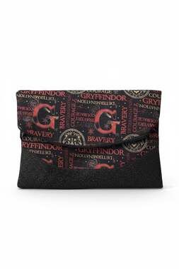 Life's Little Moments - Harry Potter Ladies Small Cosmetic Bag  - Dark Red